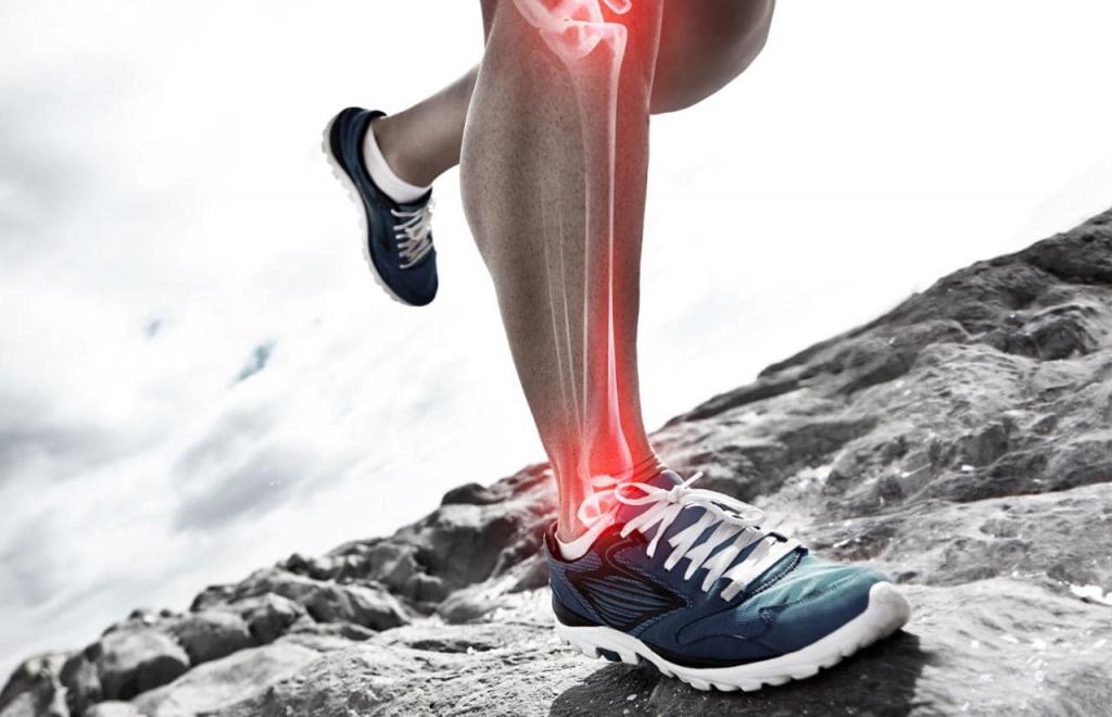 колено может болеть из-за неправильной техники бега